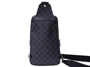 Louis Vuitton Sling One Body Belt Bum Damier Shoulder Avenue Bag Crossbody